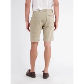 Lerros Chinoshorts LERROS "Sommerliche Chino-Shorts aus reiner Baumwolle mit Tunnelzug", Herren, Gr. 32, medium kitt, 100% Baumwolle, Hosen Chinoshorts