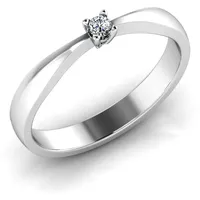 Verlobungsring VR07 585er Weiflgold - 7225