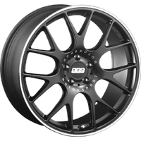 BBS CH-R, 8.5x19 ET27 5x120 82, schwarz matt