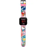 Kids Euroswan Hello Kitty LED Digitaluhr Bunt
