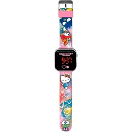 Kids Euroswan Hello Kitty LED Digitaluhr Bunt