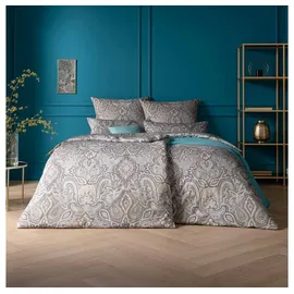Estella Fernanda Paisley Silber 135 x 200 cm + 40 x 80 cm/80 x 80 cm