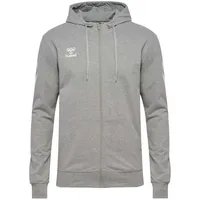 hummel hmlGO 2.0 Chevron Zip Hoodie Herren Grau M