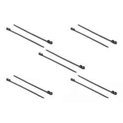 Delock Cable Tie with Fastening Eyelet - Kabelbinder - 40 cm - Schwarz (Packung