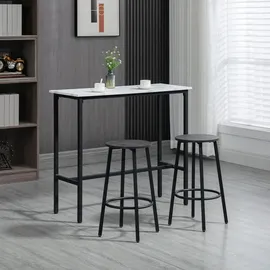 Homcom Bartisch Set 100 x 40 x 90 cm mehrfarbig