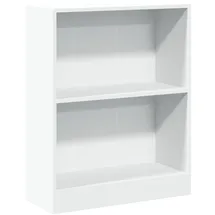 furnicato Bücherregal 60 x 24 x 76 cm Weiß
