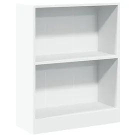 furnicato Bücherregal 60 x 24 x 76 cm Weiß