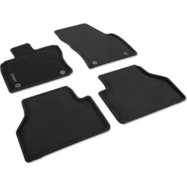 Volkswagen Caddy Textilfußmatten schwarz, 4-teilig 2K8061445WGK