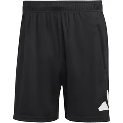 adidas Train Essentials Logo Training Shorts Herren IB8121 - black/white XL/9"