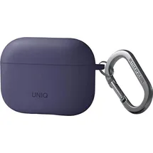 Uniq Case Nexo Airpods Pro 2 Hülle Mit Ohrhaken, Silikon, Lila
