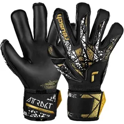 REUSCH Torwarthandschuhe Attrakt Gold X Evolution, black / gold / white / black, 9,5