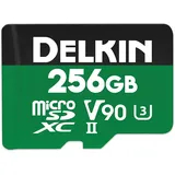 Delkin Devices Delkin POWER UHS-II (V90) microSD Memory Card 256 GB