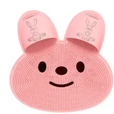 Silikon-Badeschrubber Pad – rutschfeste Dusch-Massagematte mit -Design | Peeling-Rücken- und Fußreiniger, Saugmatte für Zuhause, Spa, Körperwaschroutine, sanftes Massagekissen für Arme und