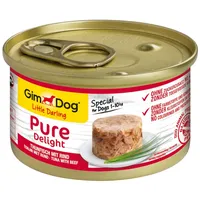 Gimdog Little Darling Pure Delight Thunfisch mit Rind 12 x 85 g