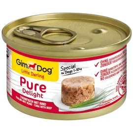 Gimdog Little Darling Pure Delight Thunfisch mit Rind 12 x 85 g