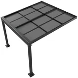 Juskys Terrassendach Jakarta 3 x 3 m grau