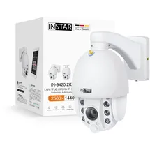 INSTAR IN-9420 2K+ LAN/PoE/WLAN weiß