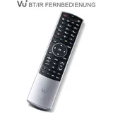 VU+ 8786821 Fernbedienung IR/Bluetooth Drucktasten Schwarz, Silber
