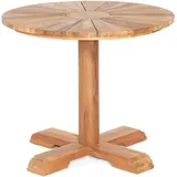 SonnenPartner Solis Gartentisch Ø 90 x 76 cm Old Teak