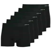 JACK & JONES Retro Boxershorts Schwarz XL 6er Pack