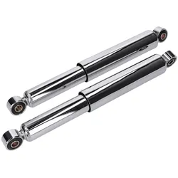 Stoßdämpfer Satz geschlossen Chrom - 330mm Mofa