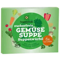 Sonnentor Gemüsesuppe Suppennwürfel zuckerfrei bio