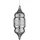 Marrakesch Orient & Mediterran Interior Imano 1-flg. 56 cm silberfarben Metall