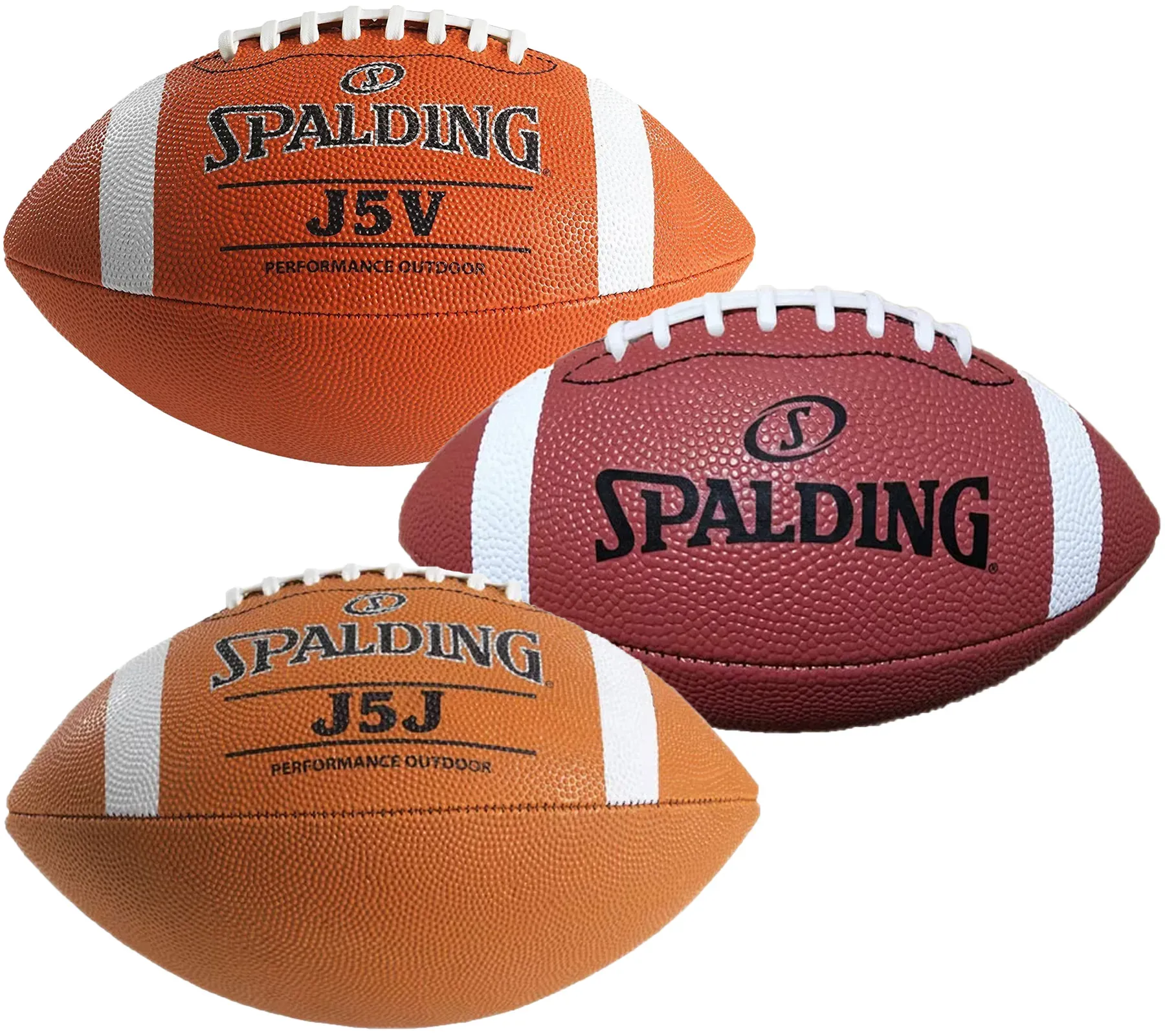 SPALDING American Football Sport-Ball Sport-Ausrüstung Ballsport Sport Equipment Mini, J5V oder J5J Braun - 3