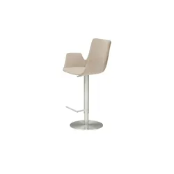 Barhocker  MyHelios , beige , Maße (cm): B: 52 T: 35