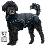 DogBite Hundejacke DogBite Regenjacke für den Hund, atmungsaktiv schwarz M