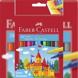 Faber-Castell Filzstift Castle 24 St. mehrfarbig