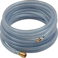 Riegler PVC-Gewebeschlauch-Set, Schnellverschl.kpl., Schlauch-ø 15x9, 10m