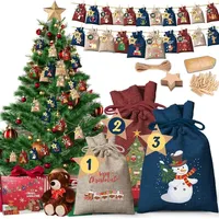 Luxuskollektion Adventskalender zum Befüllen Weihnachtskalender