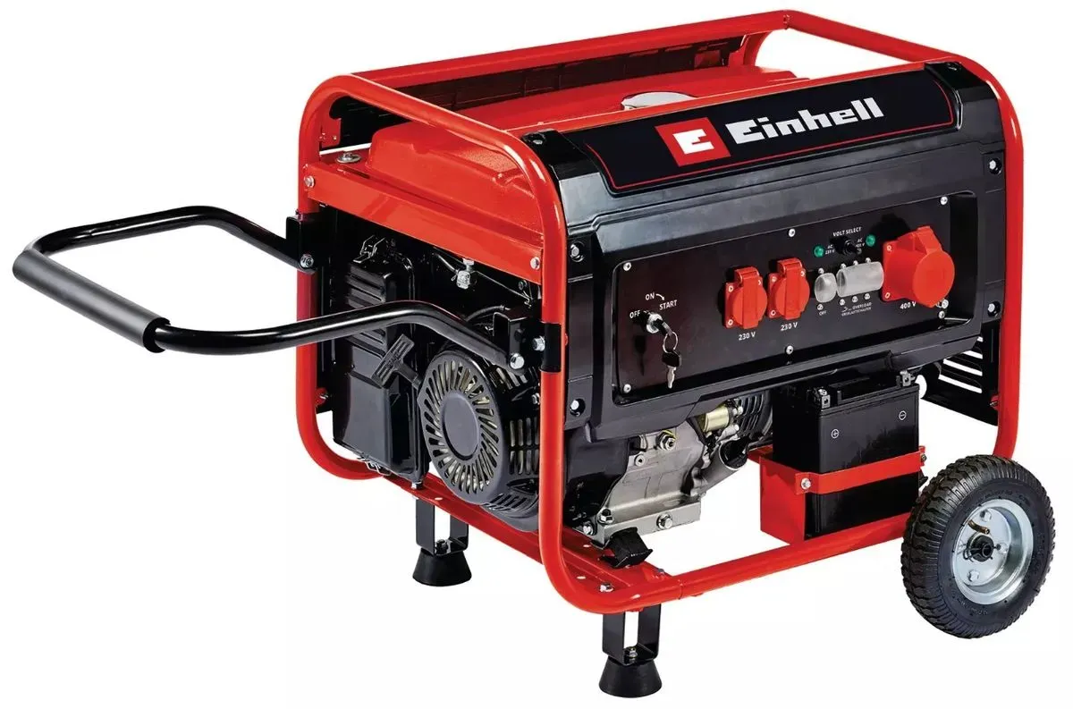 Einhell Generator mit 420 cm3 Benzinmotor 230 V 400 V 3600 W