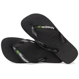 havaianas Brasil Logo Schwarz 41