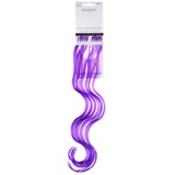 Balmain Fill-In Extensions Fiber Hair Straight Fantasy Kunsthaar 10 Stück Purple 45 Cm Länge