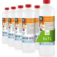 Höfer Chemie Brennspiritus 6 x 1 l