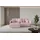 altdecor Ecksofa Cord 2-Sitzer Rosa