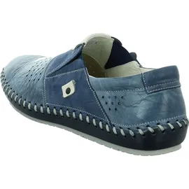 Krisbut Komfort Slipper für Herren, blau, Größe 46 EU