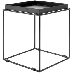 Beistelltisch SAXON Metall Schwarz
