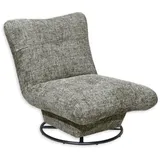 ed exciting design Drehsessel Maranello Polyester 96 x 75 x 93 cm Grau drehbar