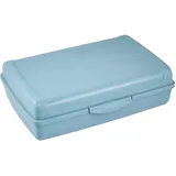KEEEPER Frischhaltedose mit Klickverschluss, 30 x 20 x 8,5 cm, 3,75 l, Luca Maxi, Nordic Blue