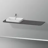 Duravit Happy D.2 Plus 160x55cm, m 1 AS, Beck. li, graph matt