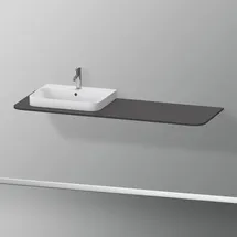 Duravit Happy D.2 Plus 160x55cm, m 1 AS, Beck. li, graph matt