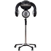 Trockenhaube 220V Stand Haartrockner Haube Höhenverstellbar 1400W Salon Friseur Trockenhaube Haartrockenhaube Heizungsprozessor Haartrockenhaube für Friseur Professionel Haar Dauerwelle