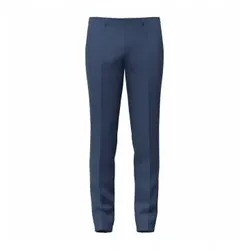 HUGO für Herren. 50446520 Hesten Hose blau (54), Lässig, Party, Wolle, Klassisch