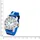 Scout Action Boys 280376045 Gehäusefarbe blau Silikonarmband orange