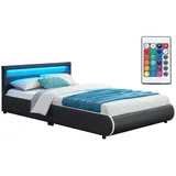 140 x 200 cm schwarz