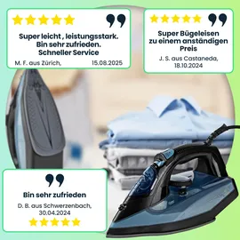 Nedis Iron2000 Dampfbügeleisen blau