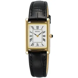 Seiko Damen Analog Uhr mit Leder Armband SWR108P1